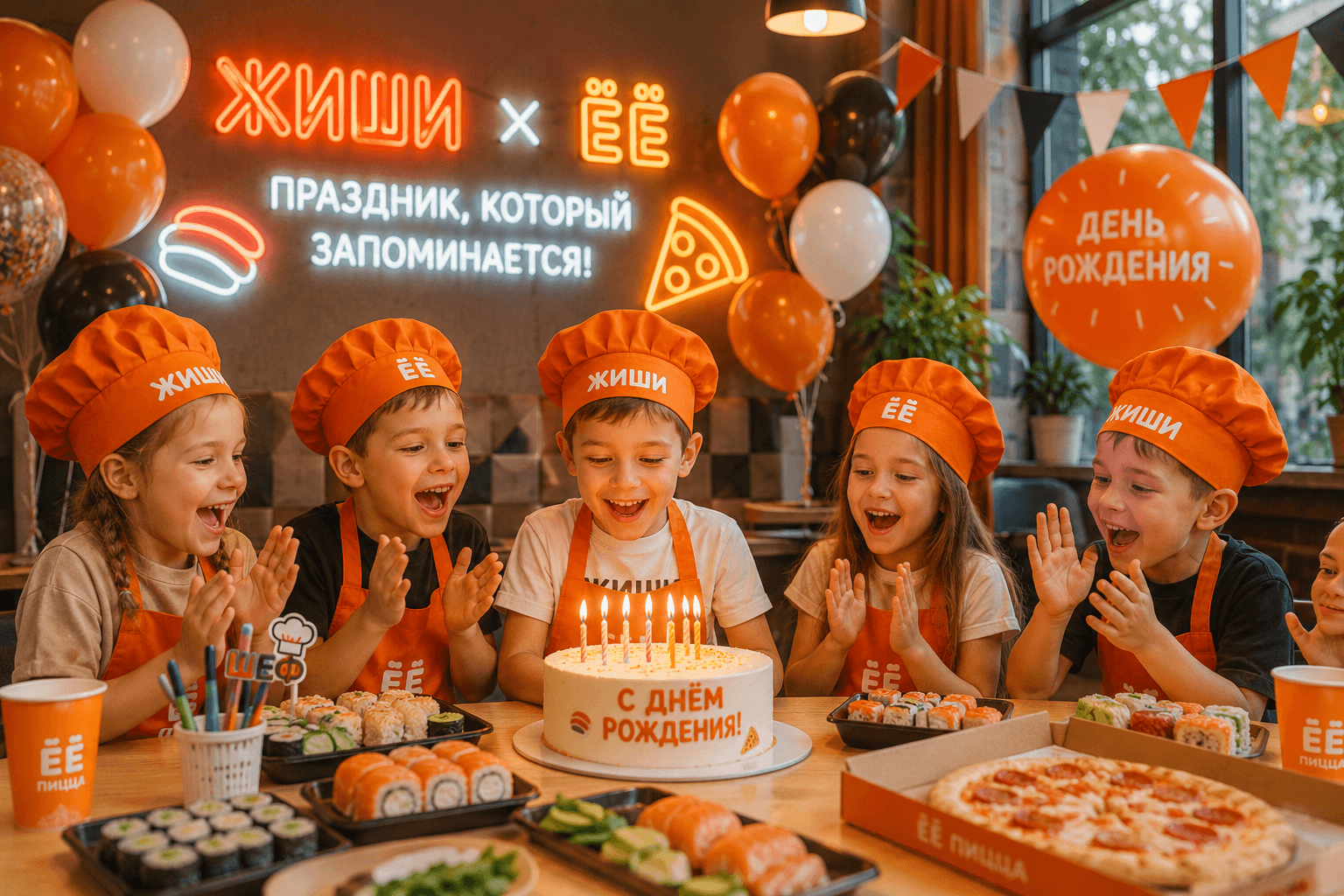День рождения в ресторане