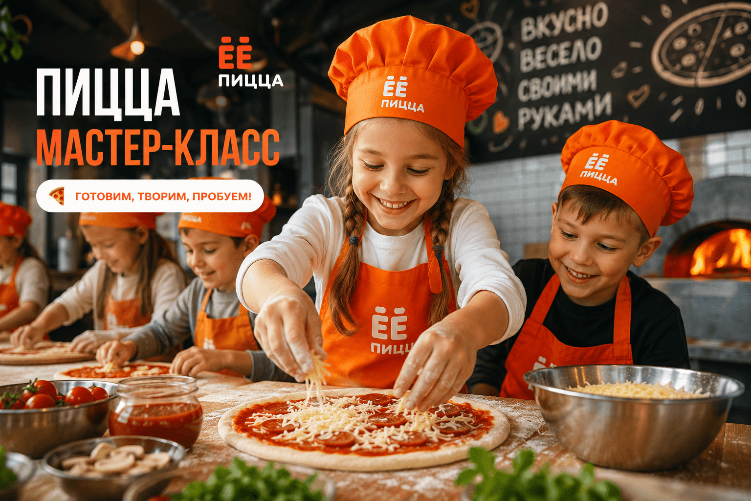 Пицца мастер-класс ЁЁ